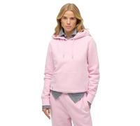 Superdry Sweatshirt à capuche femme Essential – logo brodé – Jaune Taille S