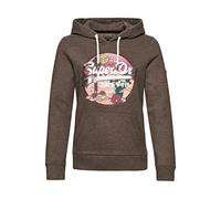 Superdry Sweat à Capuche Maillot de survêtement, Noir, 38 Femme