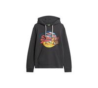 Superdry Sweat à Capuche Maillot de survêtement, Noir (Bison Black), S Homme