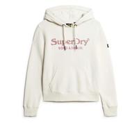 Sweatshirt à capuche femme Superdry Metallic Venue Blanc 2XS