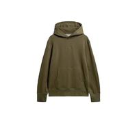 Superdry Sweat à capuche pour homme avec coupe ample et micro logo, Kaki militaire, XL