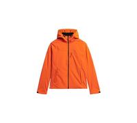 Superdry Sweat à Capuche Soft Shell Trekker JKT A2 Wind Family, Orange Flamme, L Homme