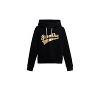 Superdry Sweat à capuche Super Athletics pour femme, Noir , 44