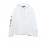 Superdry - Sweat à Capuche Vintage Graphic - Homme - Sweatshirts et sweats à capuche - Blanc - Taille: L