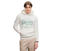 Superdry & Co Sweat-shirt 'CLASSIC' jade / blanc, Taille L