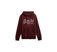 Superdry Sweat à capuche VL Duo Classic pour homme, Port rouge., L