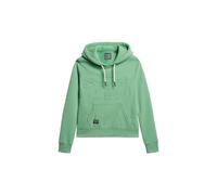 Superdry Sweat à capuche Vl Graphic en relief pour femme, crème de menthe, vert, 36