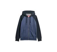 Superdry Sweat à capuche zippé pour homme Essential Baseball, Heritage Bleu marine chiné/bleu marine foncé, M