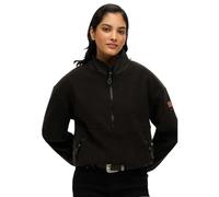 Superdry Sweatshirt Active Half Zip Noir Femme XS