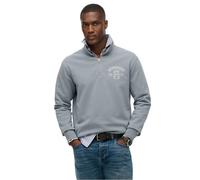 Sweatshirt 1/2 zip Superdry Athletic Essentials Bleu S