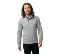 Superdry Sweatshirt Classics Henley demi-zip coton Gris L Homme