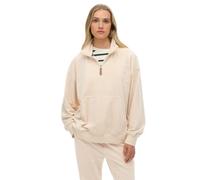 Superdry Sweatshirt Country Club Velours Demi-zip Rose M Femme