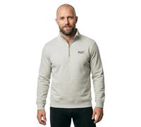 Superdry Sweatshirt à col zippé Essential Logo Henley Gris XL Homme