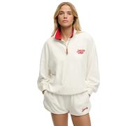 Superdry Sweatshirt Heritage à col zippé Femme Beige XS