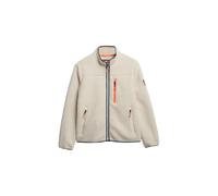 Superdry Sweat Outdoor Full Zip Fleece 39e Ecru L