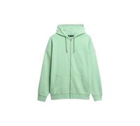 Superdry Sweat-shirt à capuche unisexe Studios zippé, vert Hemlock, 46