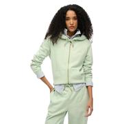 Superdry Sweat zippé Essential Logo Vert Taille L Femme