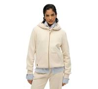 Superdry Sweat zippé Essential Logo Beige XL Femme
