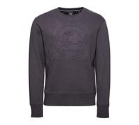 Superdry Sweat-shirt ample pour homme Expedition, ardoise, Medium