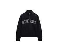 Superdry Sweat-shirt 'Athletic Essentials' marine / blanc, Taille M