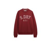 Superdry Sweat-shirt 'Athletic Essentials' mauve / bordeaux, Taille L