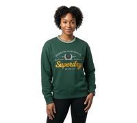 Sweatshirt ample femme Superdry Country Club Vert S