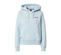 Superdry Essential Logo Hoodie Maillot de survêtement, Bleu Ciel d'hiver, 36 Femme