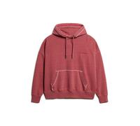Superdry Sweat-shirt 'ESSENTIAL' rouge chiné, Taille M