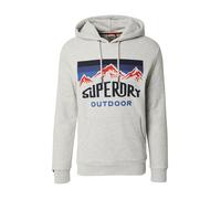 Sweat-shirt hommes Superdry HOODED GREAT OUTDOORS Gris EU M