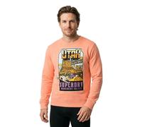 Sweatshirt ample fluo Superdry Travel Orange XL