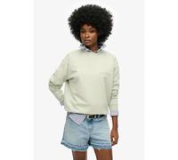 Superdry Sport Luxe Loose Sweatshirt Beige M Femme