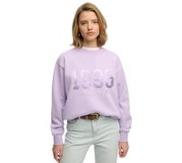 Superdry Sweat-shirt Varsity Satin Applique Crew