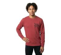 Sweatshirt à texte appliqué Superdry Workwear Rouge L