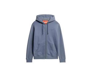 Superdry, Sweats Essential Logo Zip Hoodie HB, M2014128A, Heritage Washed Blue, M, Homme