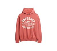 Superdry Outdoor Oversized Hoodie Rouge L Femme