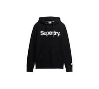 Superdry Sweatshirt Core Logo Classic Hood Black L Homme, Noir, L