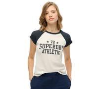 T-shirt à mancherons raglan femme Superdry Athletic Essentials Blanc M