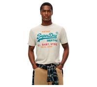 Superdry T-shirt Cali Relaxed Fit manches courtes Beige S Homme