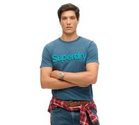Superdry T-shirt à Manches Courtes Classic Core Logo Shadow