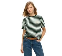 Superdry Country Club Plain Short Sleeve T-shirt Vert S Femme