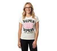 Superdry T-shirt à Manches Courtes Embellished Poster Cap Slv