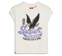 Superdry T-shirt à Manches Courtes Embellished Poster Cap Slv