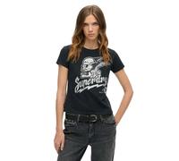 Superdry T-shirt à Manches Courtes Embellished Poster Fitted