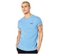 Superdry T-shirt Vintage Logo brodé manches courtes Bleu Taille L Homme