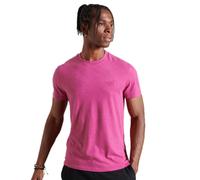 Superdry T-shirt Vintage Logo brodé manches courtes Rose Homme L