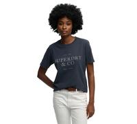 T-shirt femme Superdry Luxe Casual Bleu M