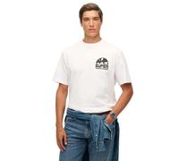 Superdry T-shirt à Manches Courtes Record Label Oversized
