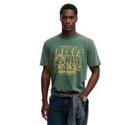 Superdry Roadside Trade Loose Fit Short Sleeve T-shirt Vert 3XL Homme