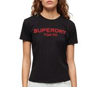Superdry T-shirt à Manches Courtes Sport Luxe Graphic Fitted