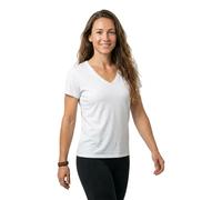 Superdry Studios Slub Embroidered Vee Short Sleeve T-shirt Blanc XL Femme